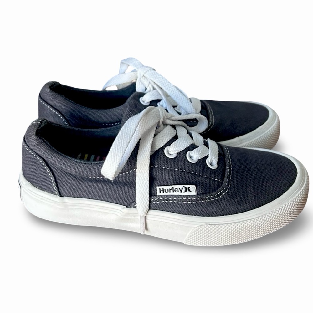 Hurley Marley Little Boy's Casual Sneakers Size 13 Navy Blue Canva Upper